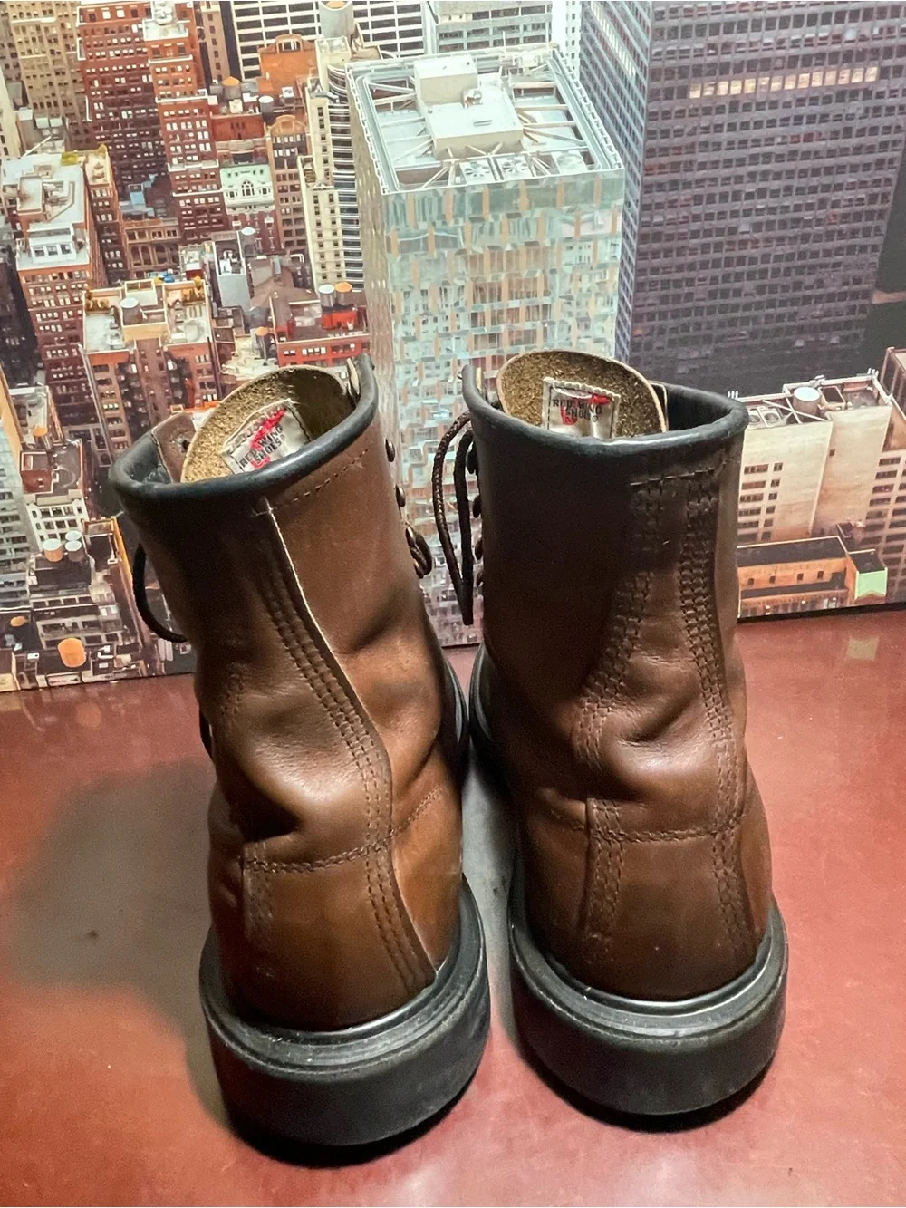 Red Wing 953 Supersole  Soft Toe Boot Mens Size 7 E3 Made In USA